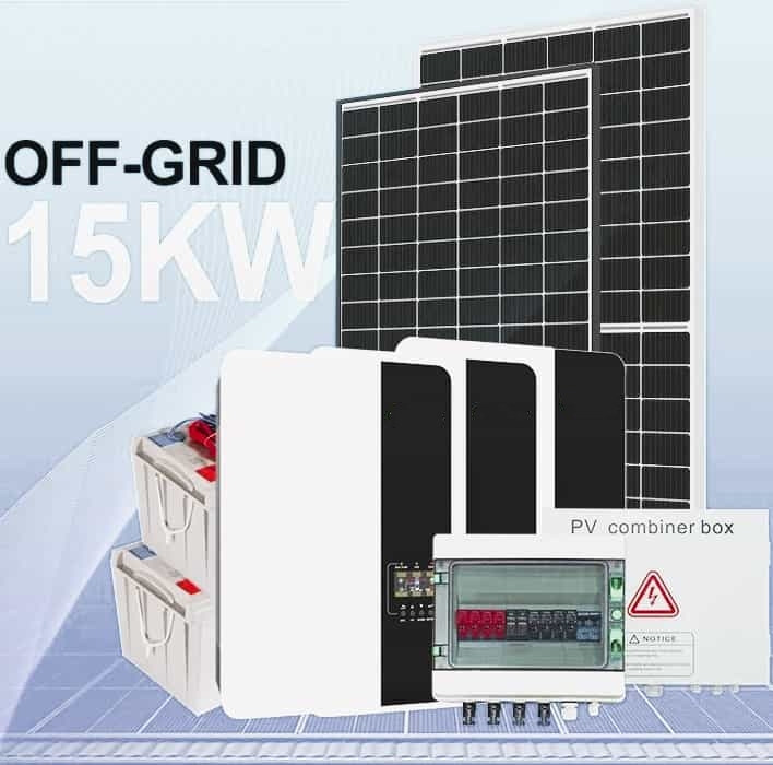 Off Grid 15 KW Solar Energy System, 15 KW Solar Kit Off-Grid