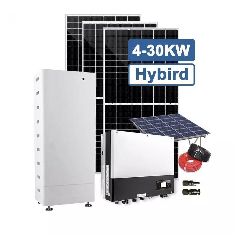 Hybrid 10 KW Solar System, 10 KW Hybrid Solar Energy System