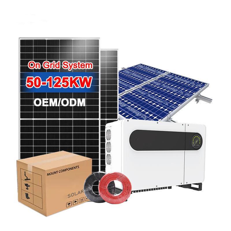On Grid 50 KW Solar Energy System, 50 KW On Grid Photovoltaic Solar Energy System Products