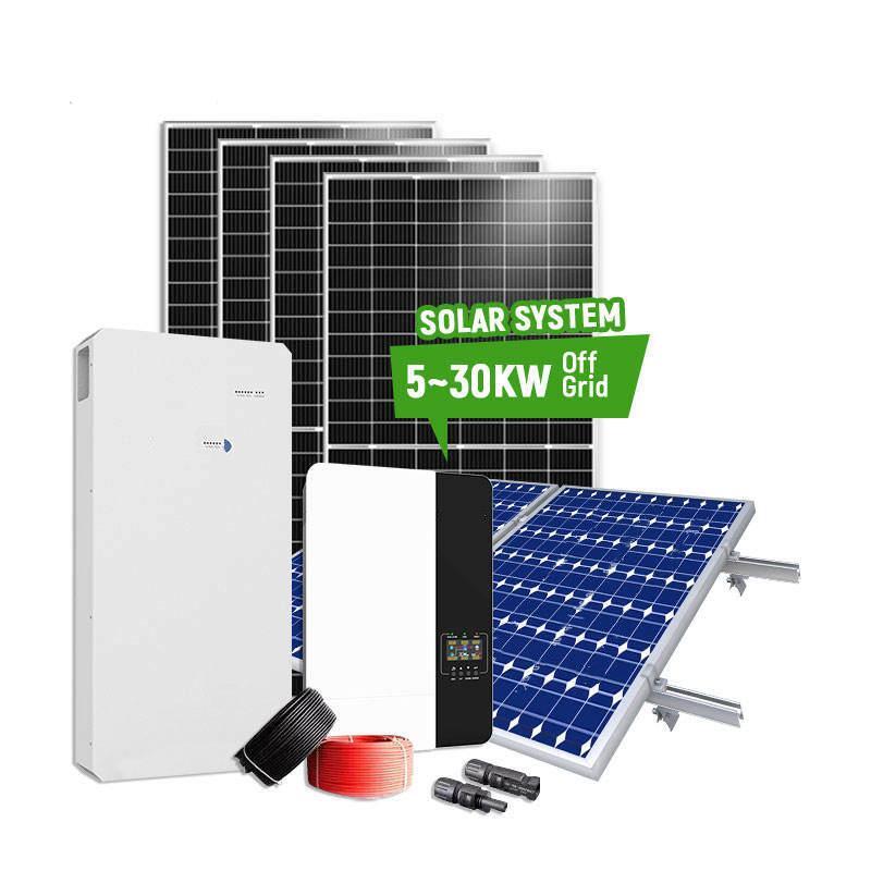 Off Grid 5 KW Solar Energy System, 5 KW Complete Set Solar Energy System