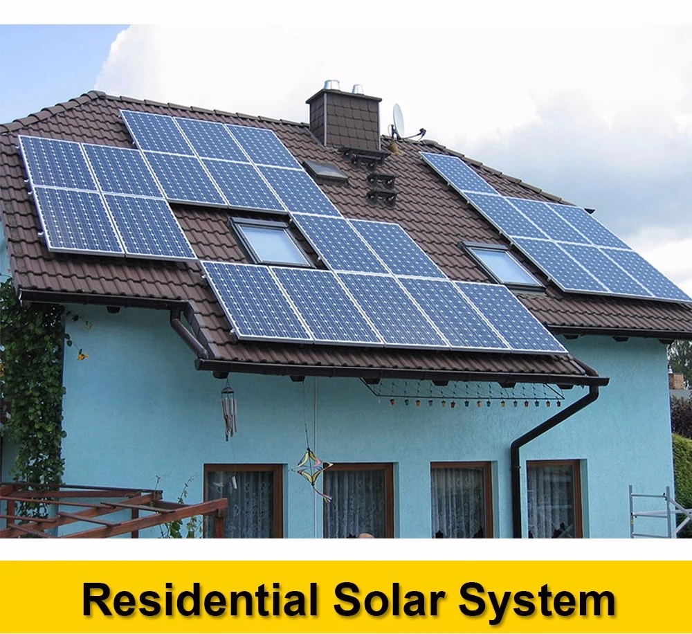 Off Grid 60 KW Solar Energy System, 60KW Off Grid Home Power Solar System