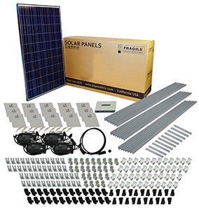 9kW Solar Panel Kit with Microinverters (9000 Watt)