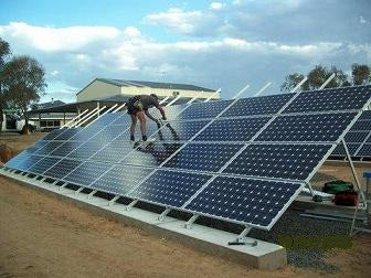 30kW Solar Panel Ground Mount Installation Kit