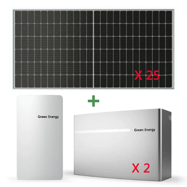 10.0 kW Solar Kit with Microinverters and 20 kWh Encharge Lithium Battery