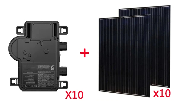 3.3 kW Solar Panel Kit with 330W Panels   Microinverters